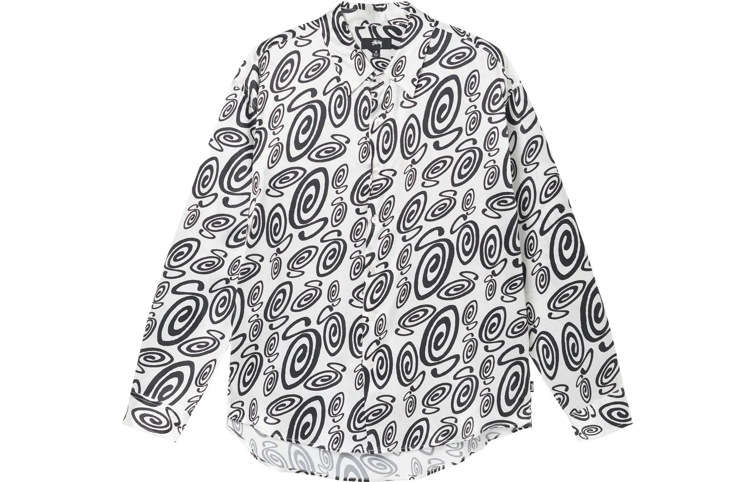 

Футболка Stussy мужская черно-белая