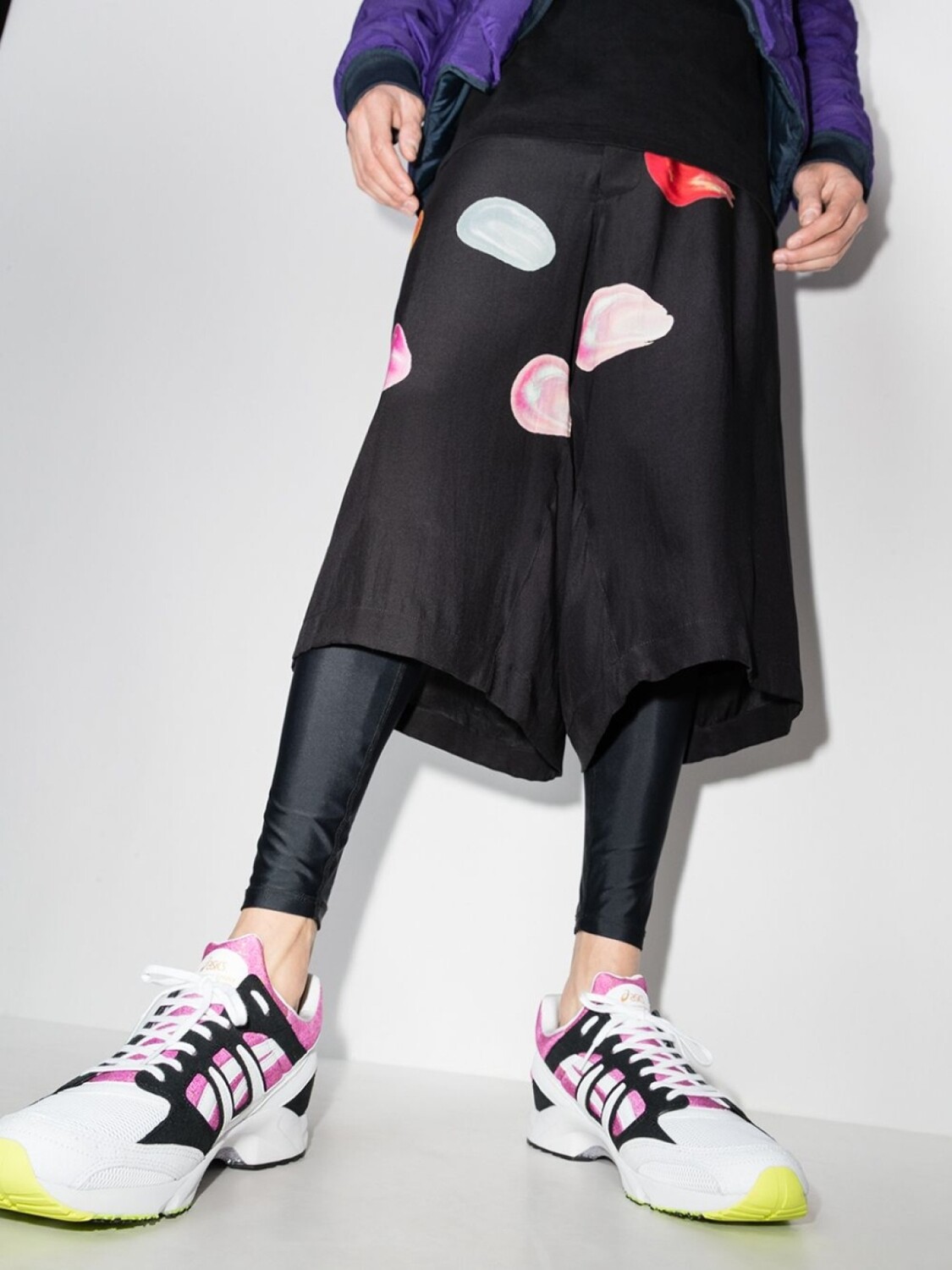 Кроссовки Tarther из коллаборации с Asics Comme Des Garçons Shirt, розовый — фото 3