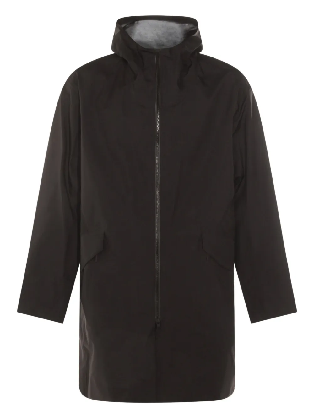 

Пальто с капюшоном и застежкой-молнией Arc'teryx, черный