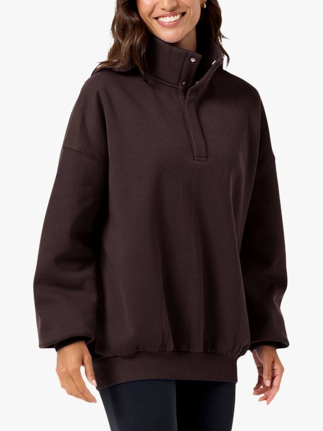 

Свитер Sierra с отложным воротником Gym+Coffee, Mocha