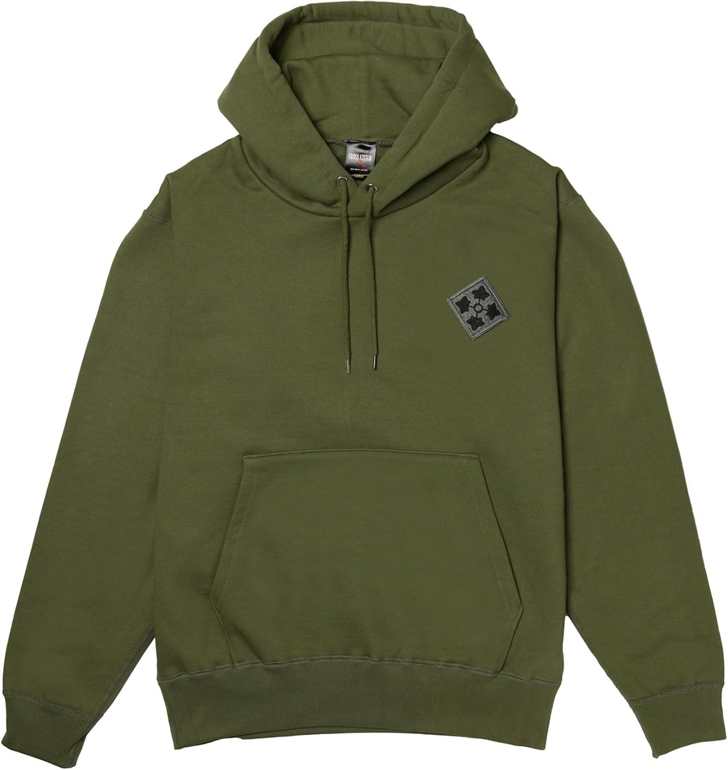 

Толстовка с капюшоном в стиле F, нашивка с гербом армии США, на флисовой подкладке, без капюшона, оливково-зеленый цвет F-Style