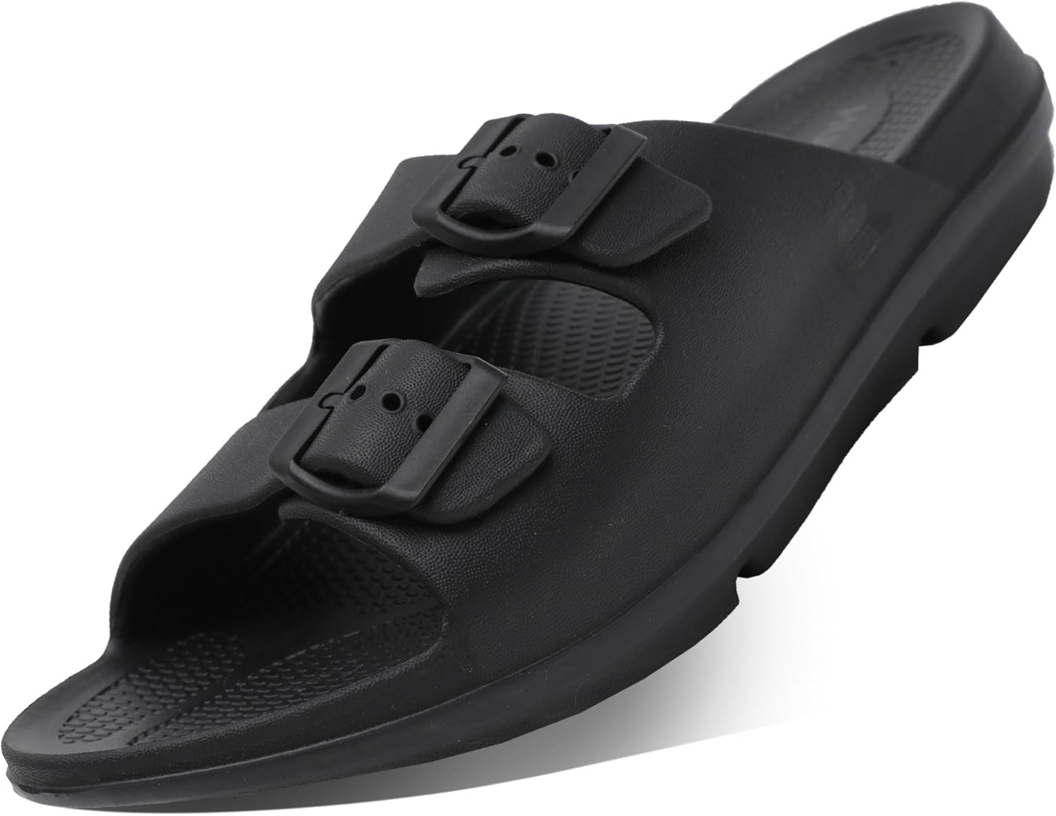 

Сандалии HUHV Recovery Comfort - ортопедические шлепанцы и слайд-сандалии с поддержкой свода стопы и дополнительной амортизацией EVA для мужчин и женщин, черный