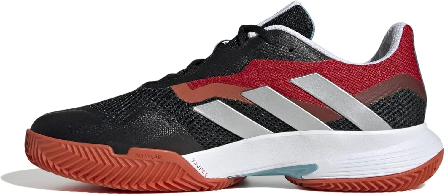 Мужские теннисные кроссовки Adidas Courtjam Control Clay Tennis Shoes Tennisschuhe, белый/черный
