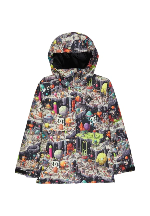 Куртка с капюшоном для сноуборда Dc Shoes, kta outer world, черный