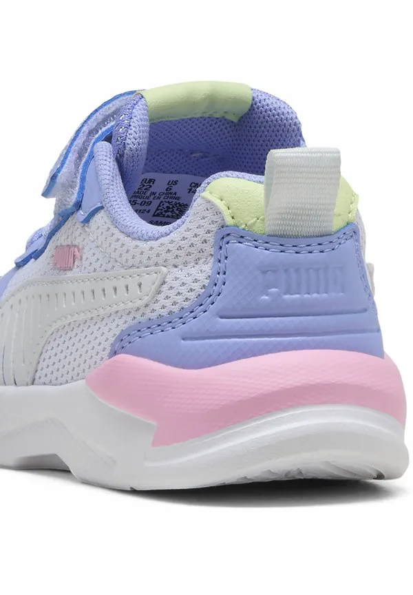 Рентген 3 детские туфли Puma, White-Silver Mist-Intense Lavender — фото 4