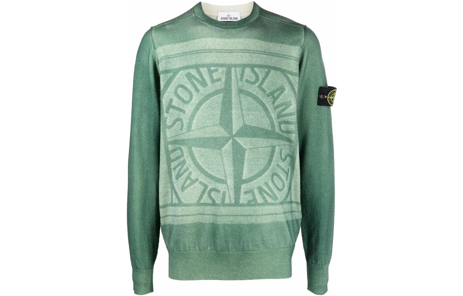 

Свитер мужской зеленый Stone Island, зеленый