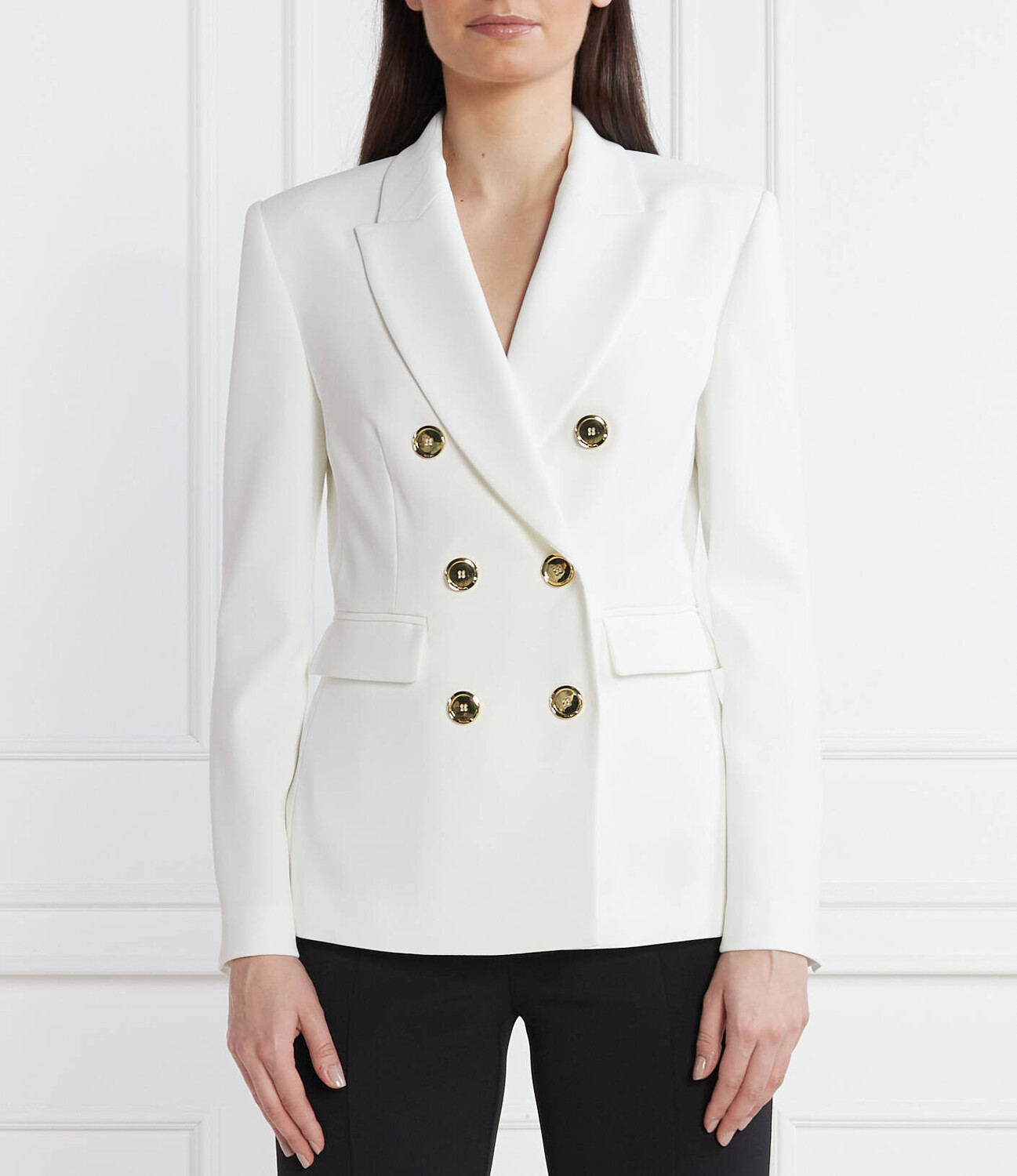 

Блейзер Pinko Slim Fit, белый