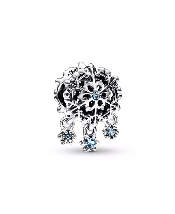 

Подвеска-Капля из ледяного снежинки из хрустального камня Pandora, blue