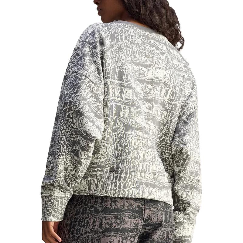 Свитшот с крокодиловым принтом от Stella McCartney Adidas, Almmil/Chacoa — фото 2