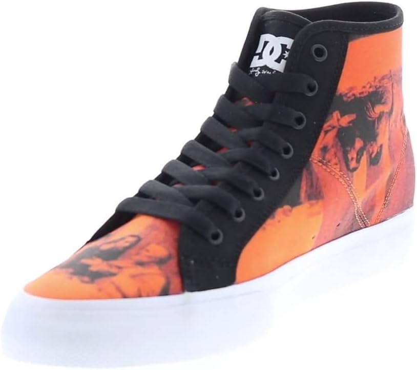 Мужские кеды DC Shoes DC Men's Aw Villain на легкой подошве для скейтборда, черный — фото 4