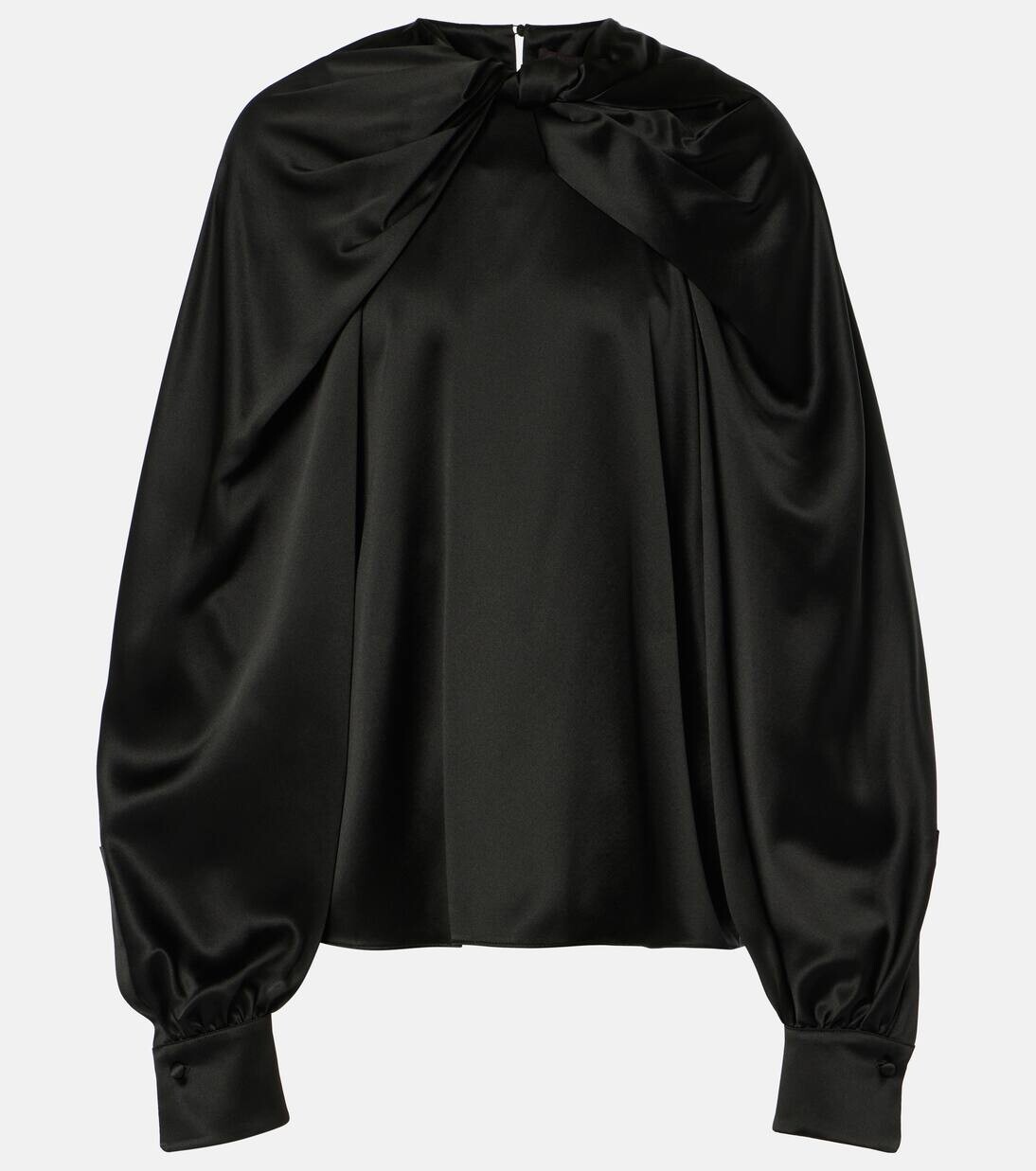 

Верх из шёлка Max Mara, черный