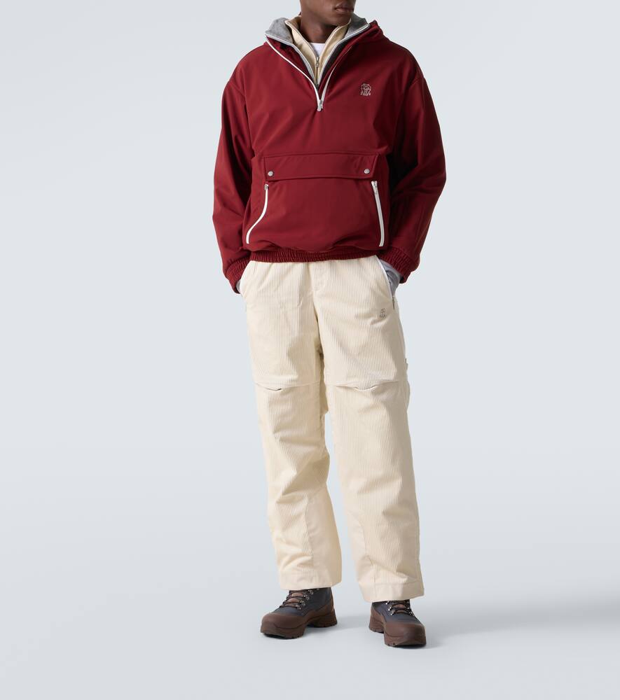Полузастёгивающаяся лыжная куртка Brunello Cucinelli, C411 — фото 2