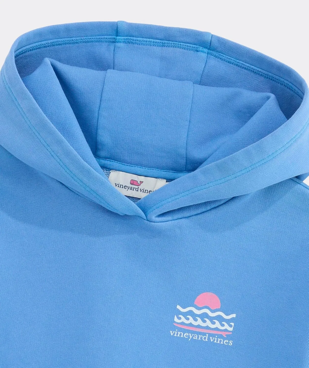 Женская худи vineyard vines, Surf Terry, Breaker Blue — фото 4