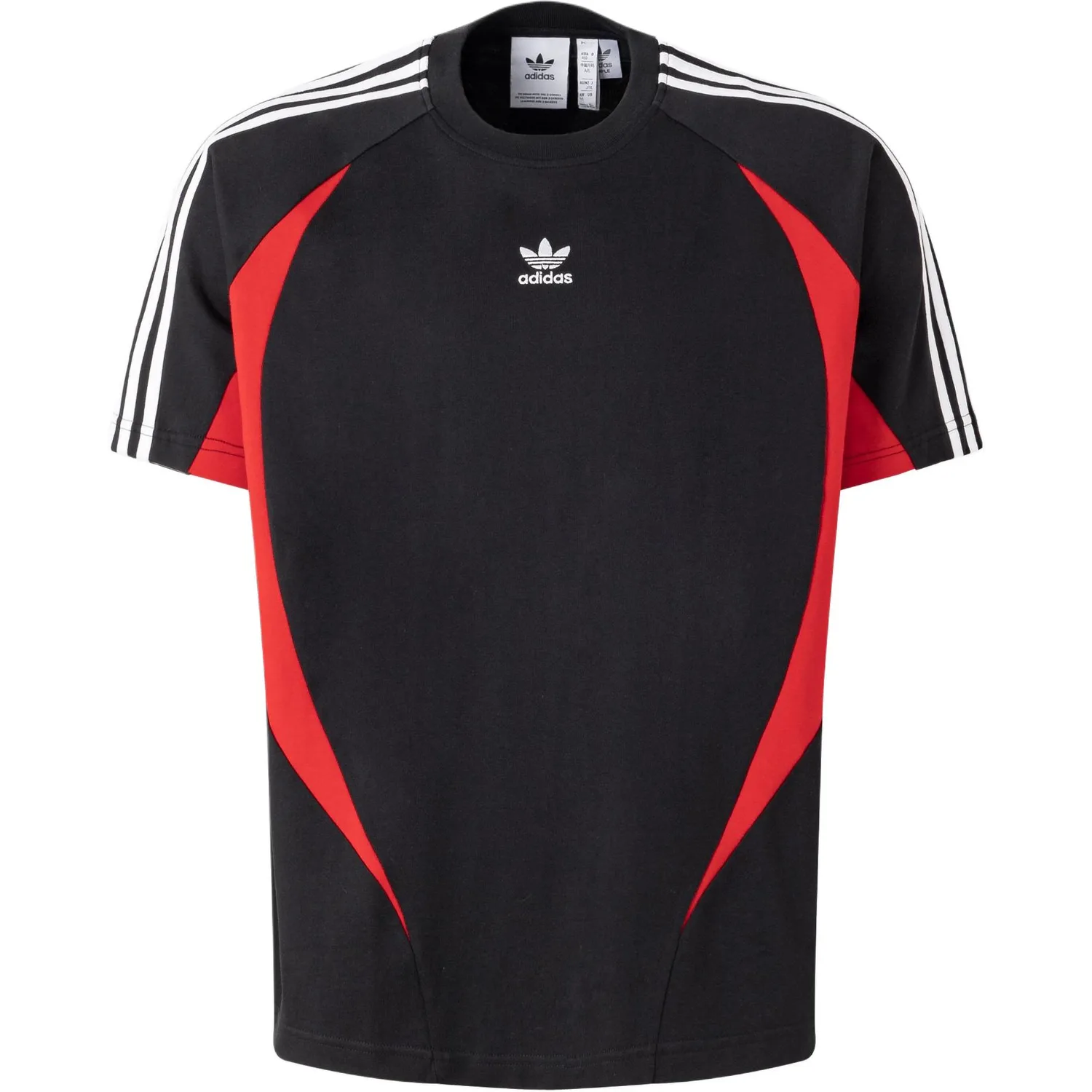 Футболка Adidas Archive Adidas Originals, Black/Light Scarlet