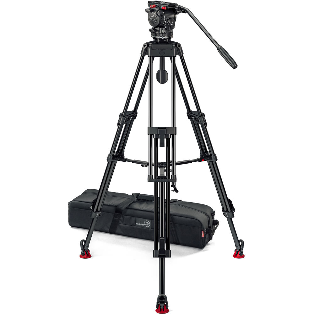 

Алюминиевый штатив Sachtler ENG 75/2 D HD с жидкостной головкой FSB 8 MK II и растяжкой среднего уровня