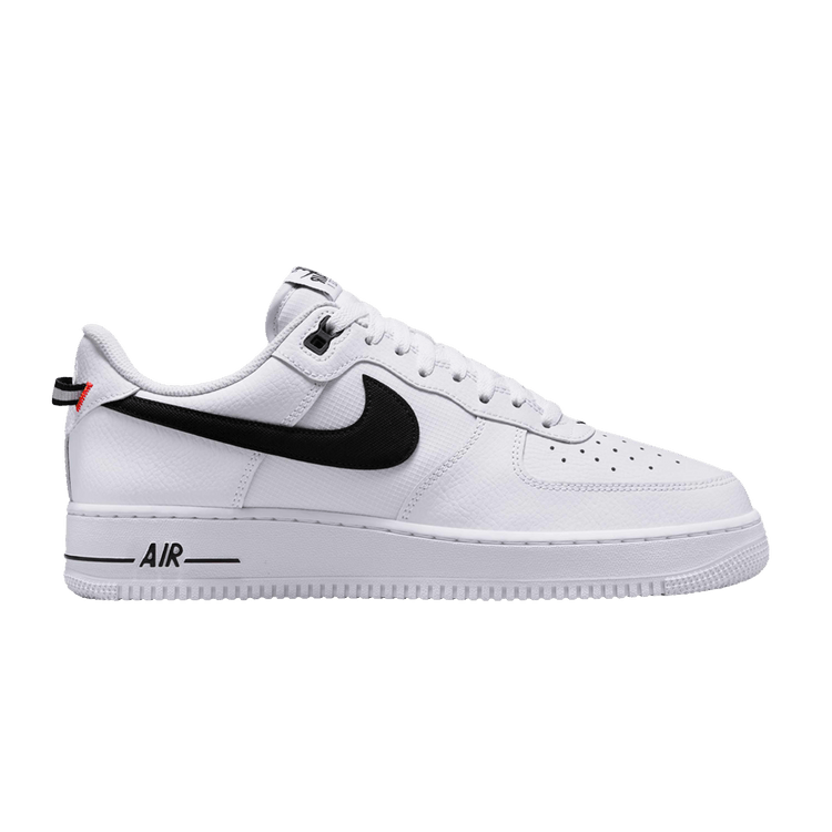 

Кроссовки Nike Air Force 1 '07 LV8 'White Black Bright Crimson', белый