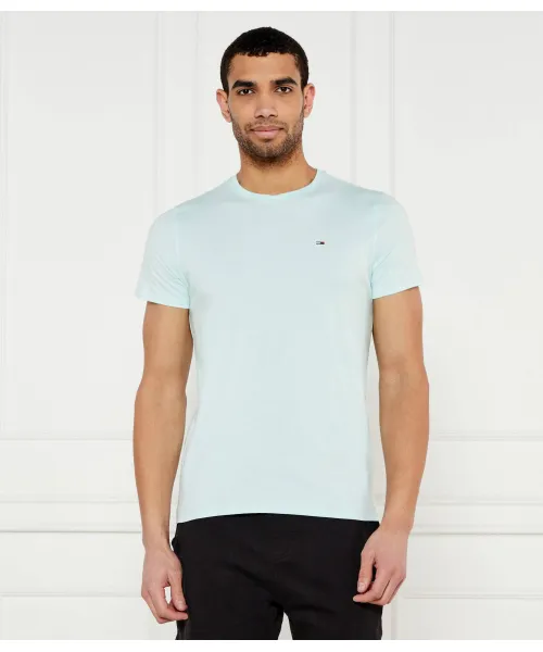 

Футболка Slim fit Tommy Jeans, зеленый