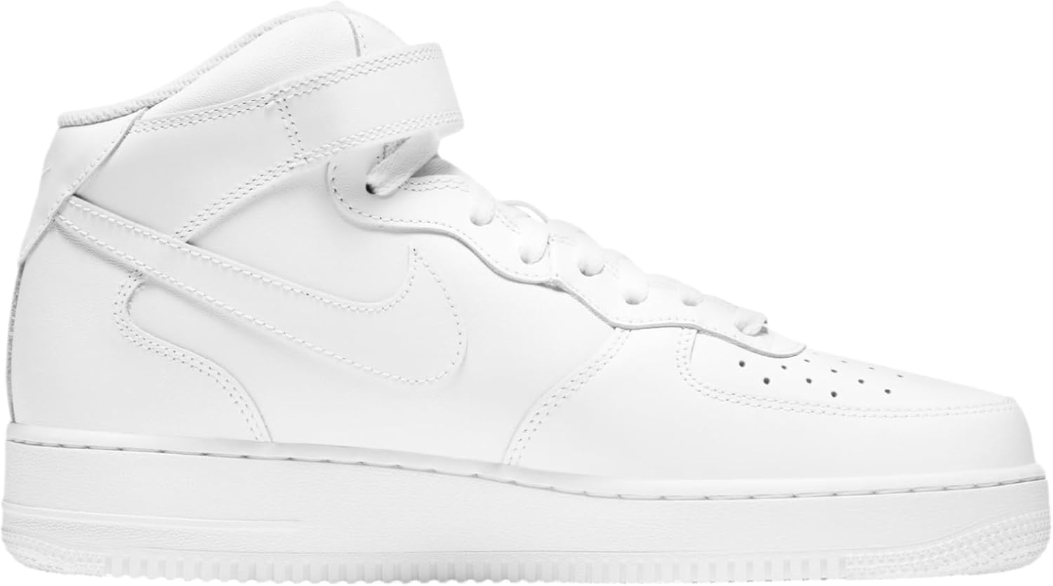 Кроссовки Nike Air Force 1 Mid '07 для мужчин, белый — фото 4