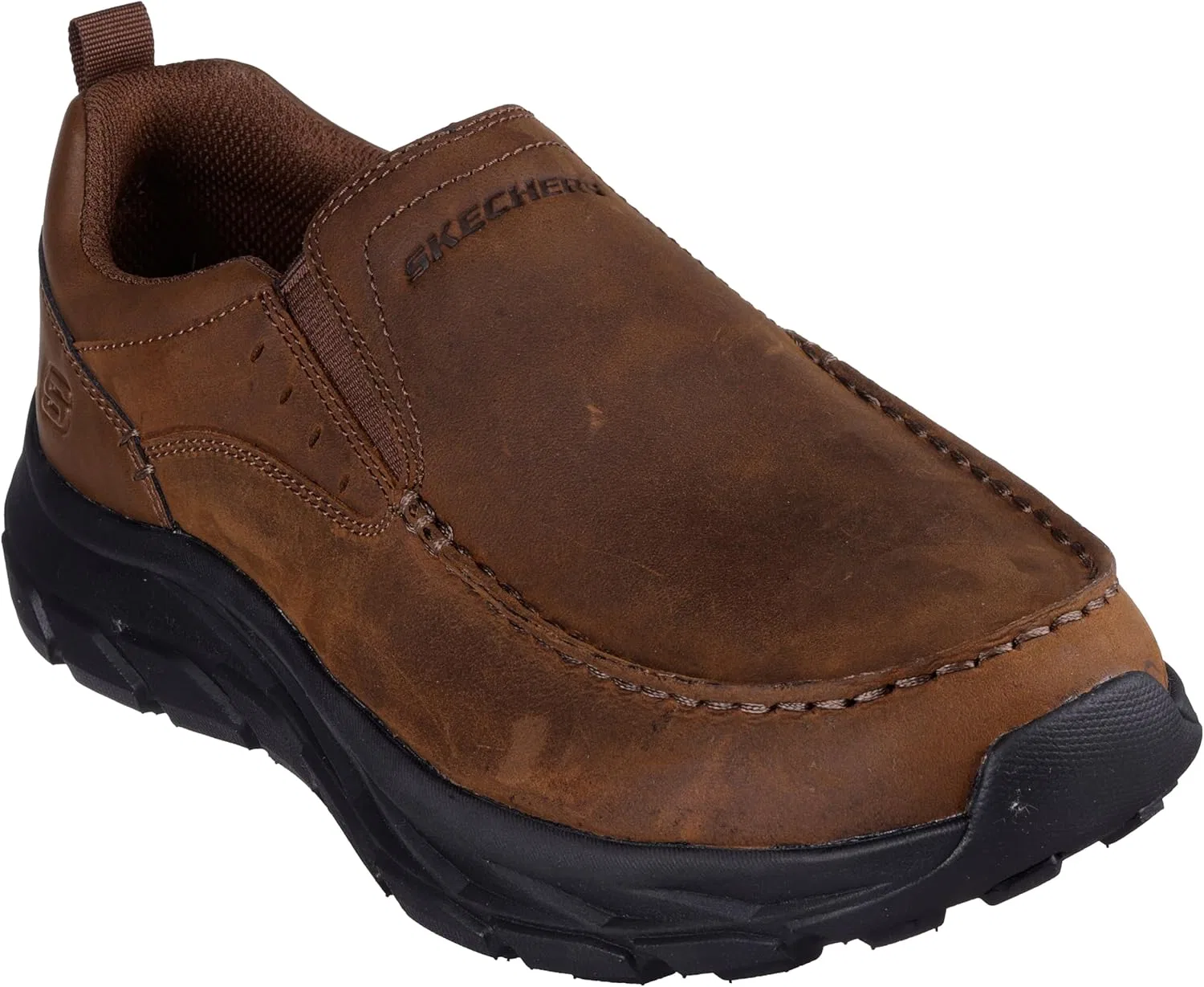Лоферы Skechers, темно-коричневый