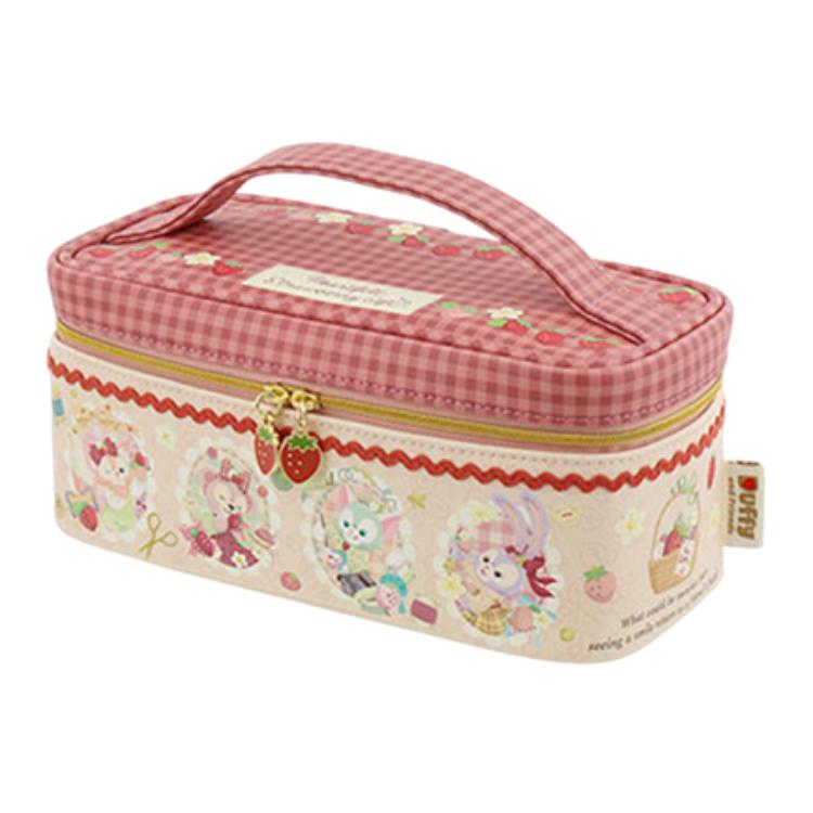 

Disney Сердечко Клубничная коллекция Даффи и друзья Косметичка из искусственной кожи Обычный Унисекс Розовый