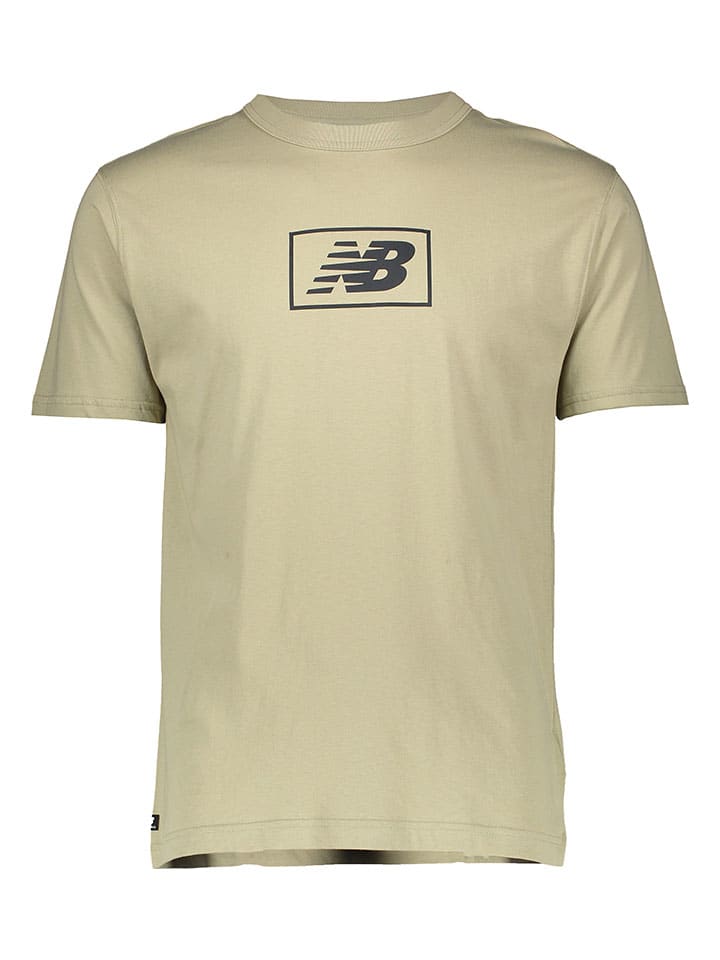 

Футболка New Balance, хаки