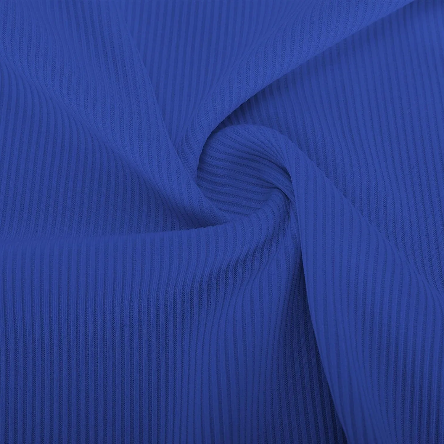 Женский топ-майка, облегающий, ribbed, базовый, синий — фото 4