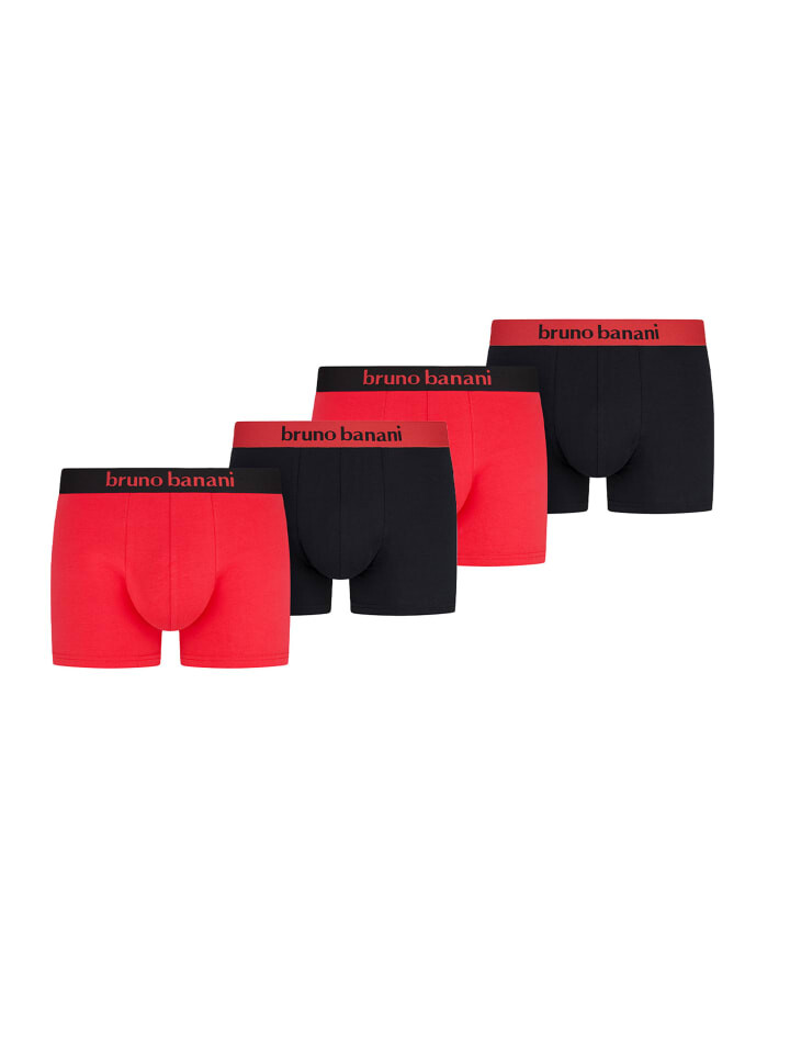 

Трусы Bruno Banani Retro Short / Pant Flowing, цвет Rot/schwarz