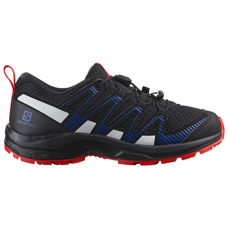 

Кроссовки для походов xa pro v8 j black lapis blue firey red - 37 Salomon