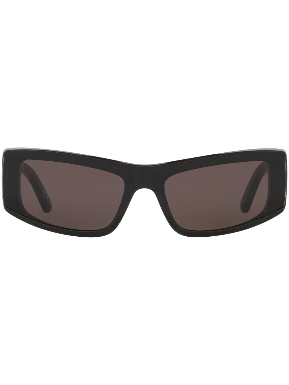 

Солнцезащитные очки в прямоугольной оправе Balenciaga Eyewear, черный