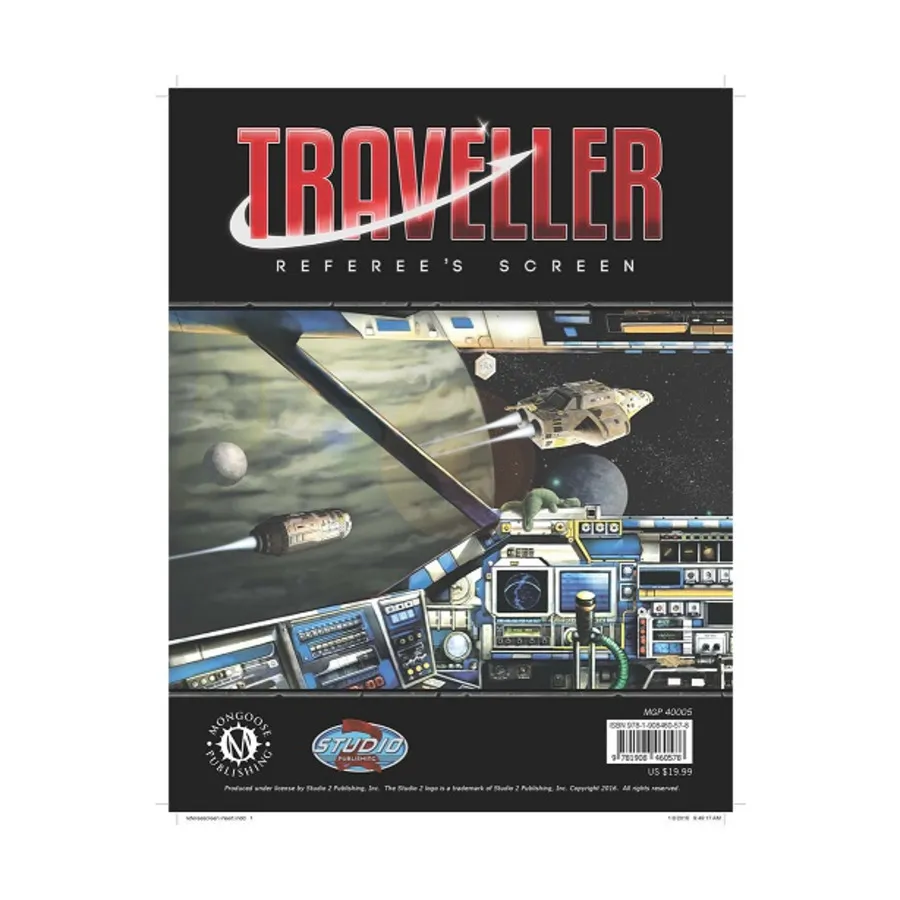

Судейский экран (2-е издание), Traveller (Mongoose 2nd Edition) - Core & Assorted