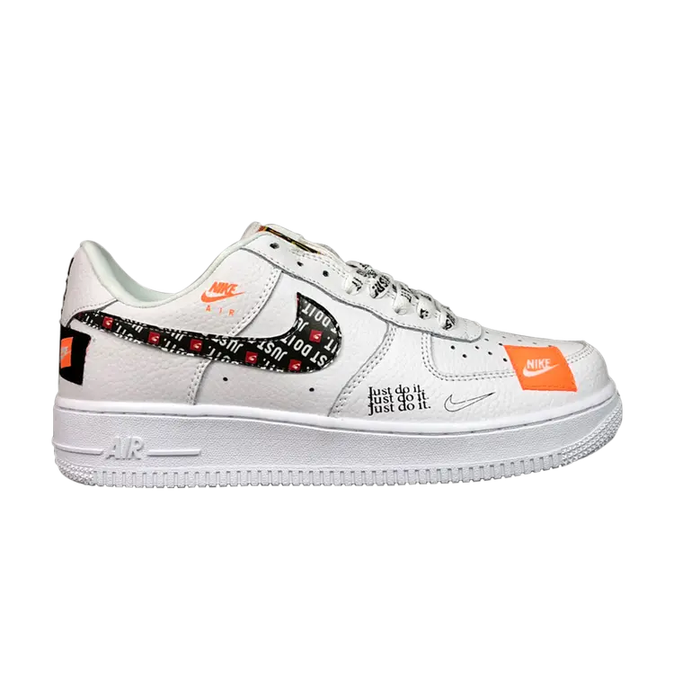 

Кроссовки Nike Air Force 1 Low '07 PRM GS 'Just Do It', белый