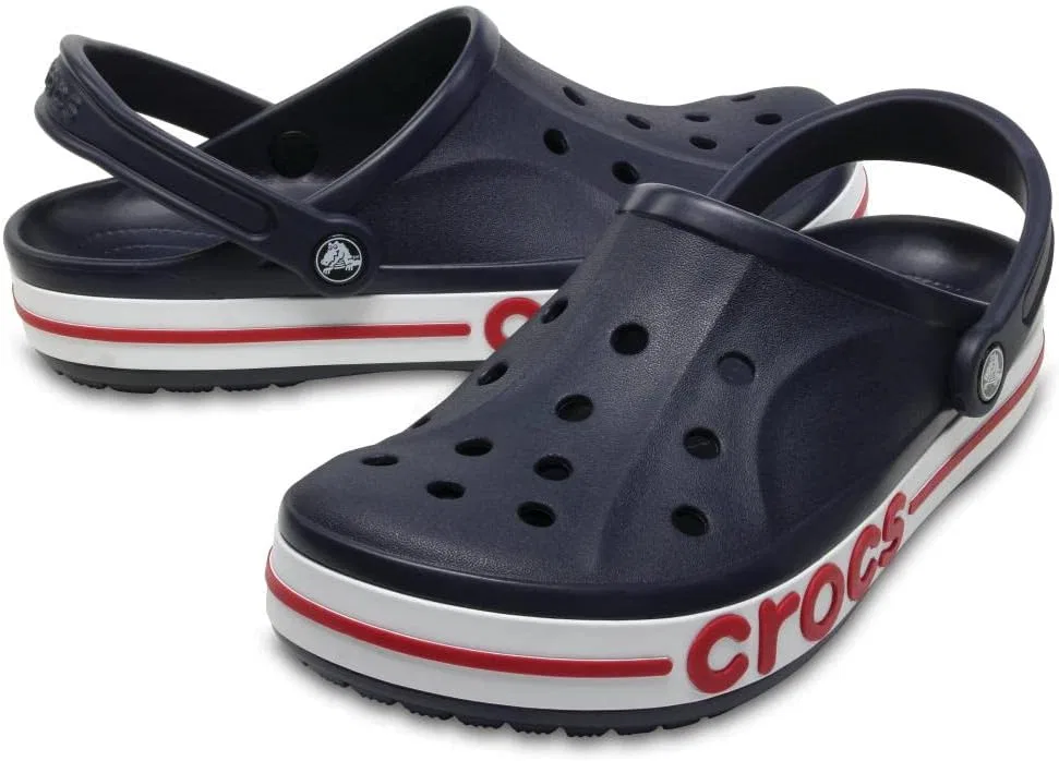Мюли и клоги Crocs Athens Thong Sandal, Navy/Pepper — фото 3