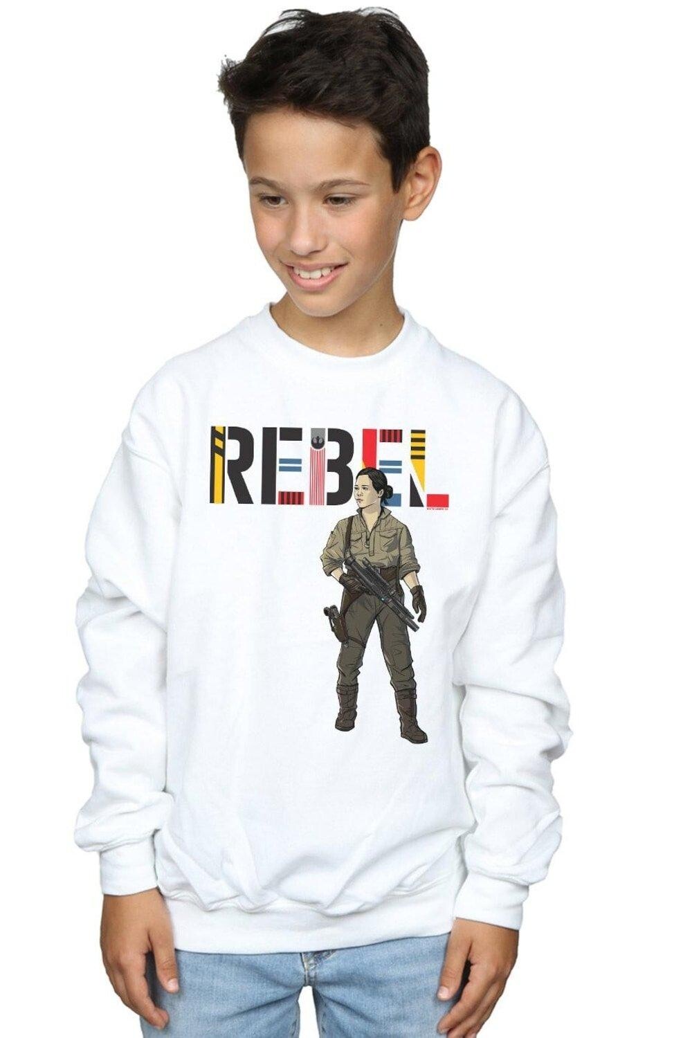 

Толстовка Rebel Rose The Rise Of Skywalker Star Wars, белый