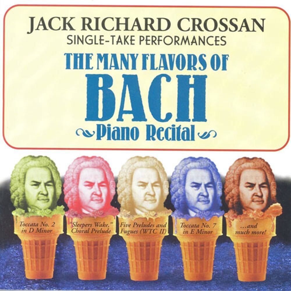 

Диск CD Jack Crossan Plays J.s. Bach - J.S. Bach