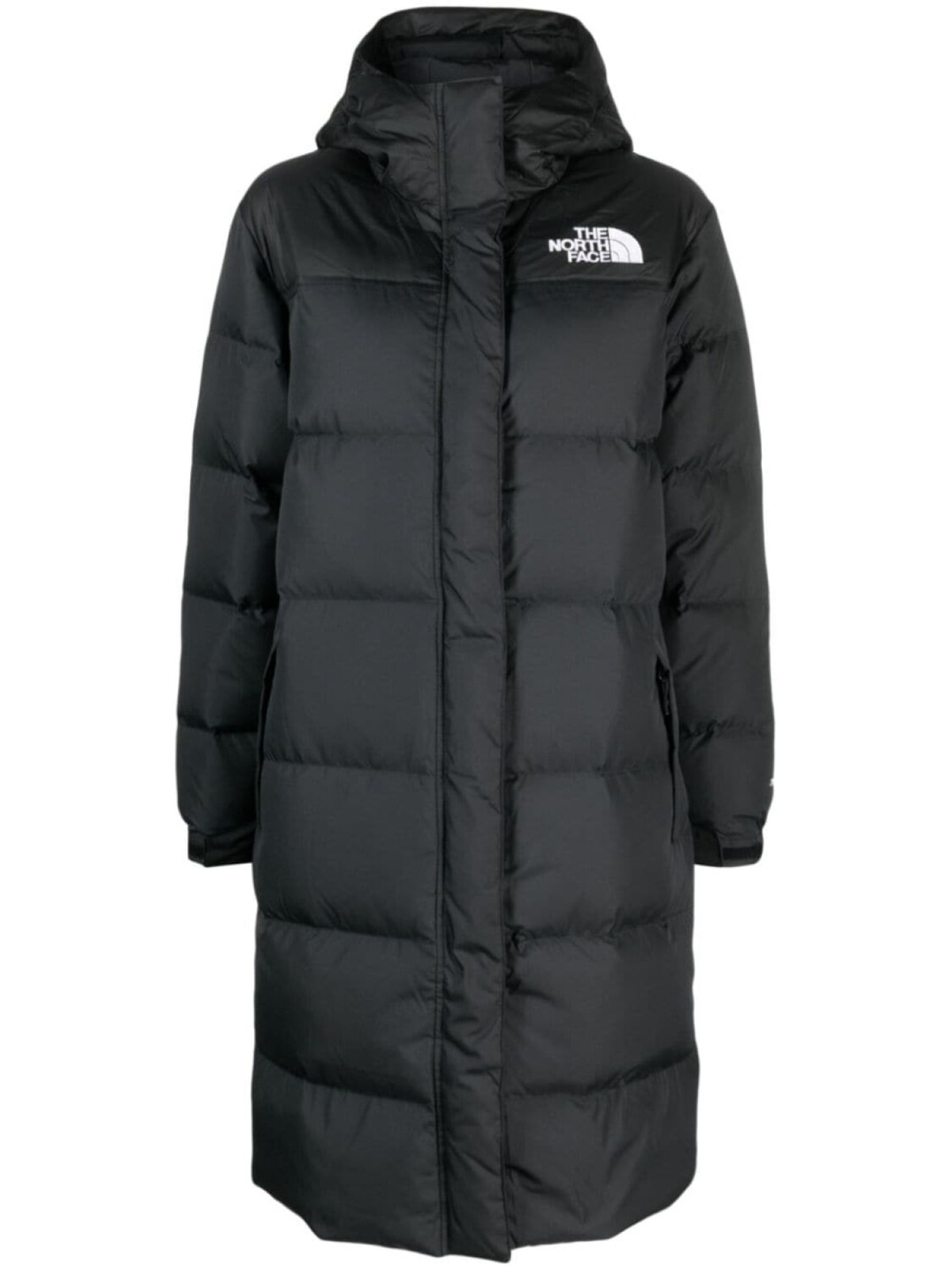 

Пуховик Nuptse с капюшоном The North Face, черный