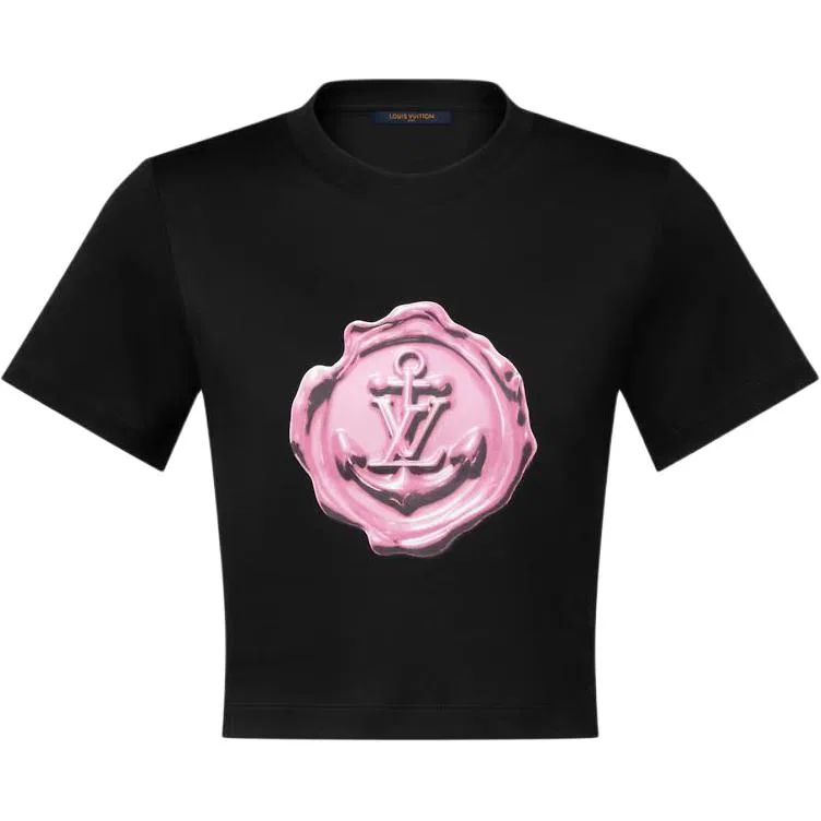 Футболка Nautical SS26 Regular женская LOUIS VUITTON, Black