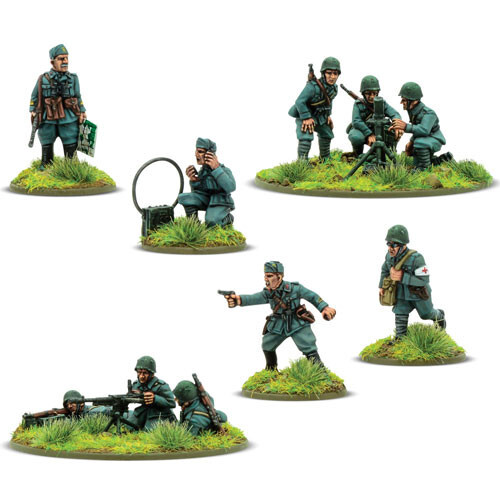 

Миниатюра Warlord Games Bolt Action: Italian - Support Group
