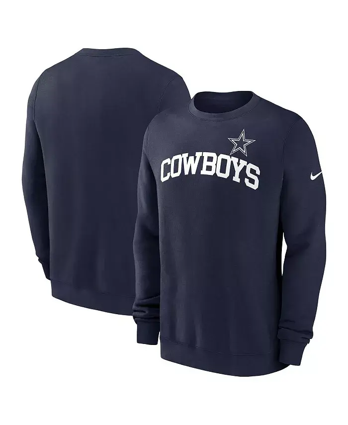 

Мужской синий свитшот с капюшоном Dallas Cowboys Club Nike