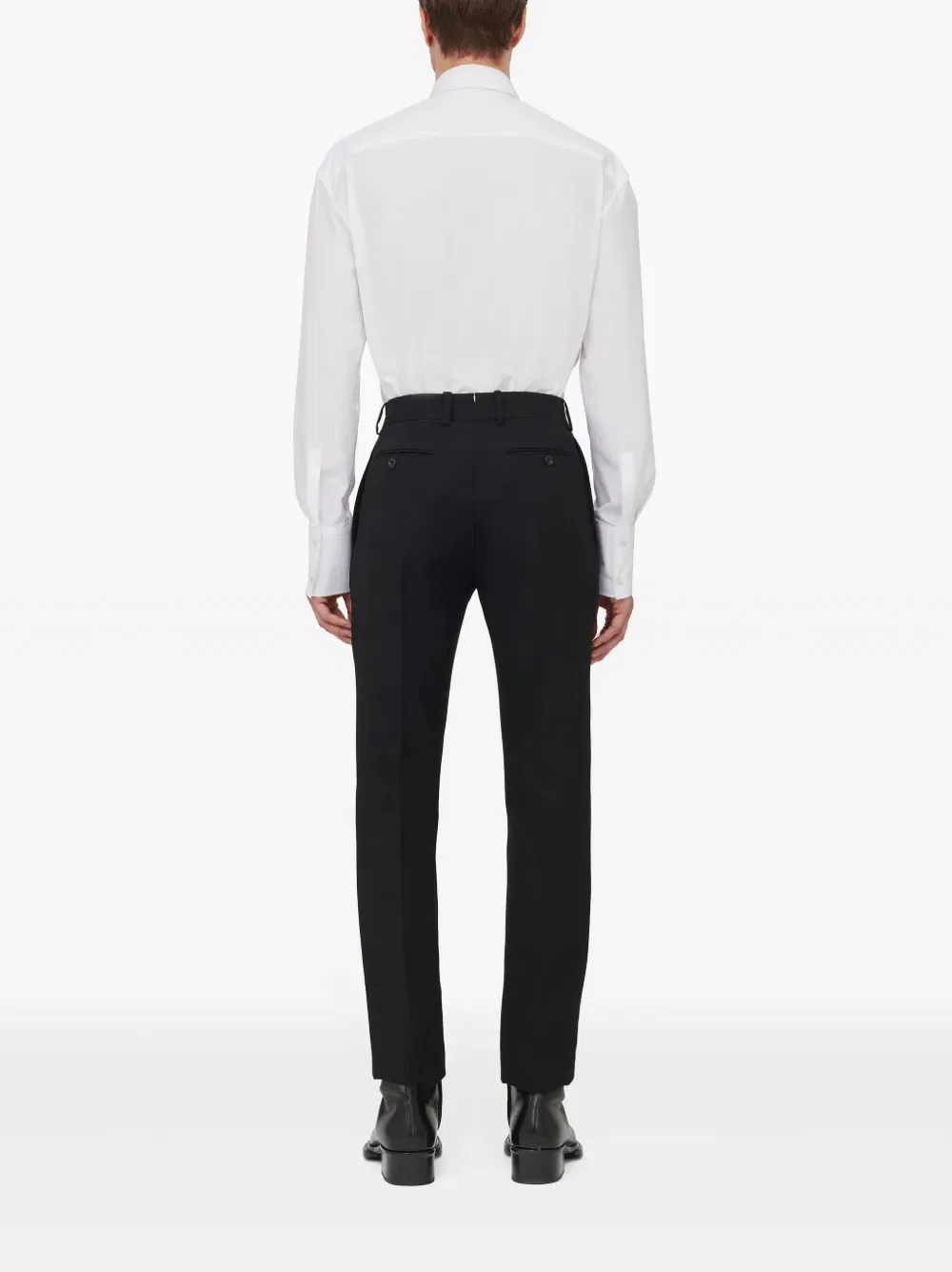 Классические брюки-сигареты Alexander Mcqueen, черный — фото 4