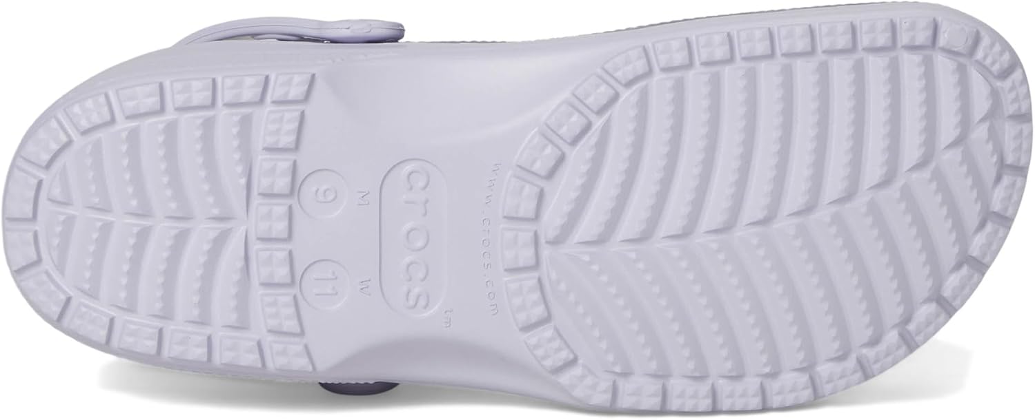 Классические матовые сабо Crocs унисекс для взрослых, пурпурный — фото 3