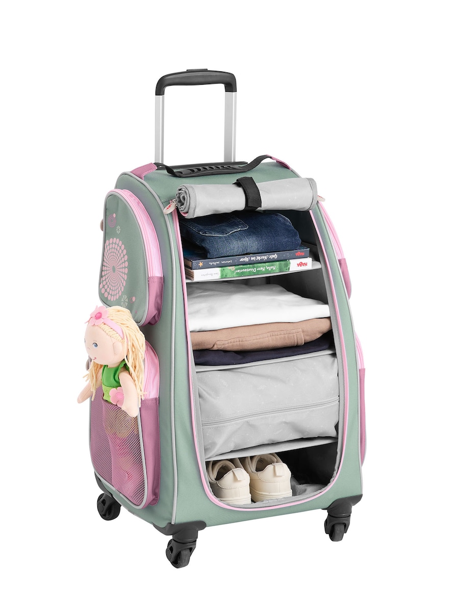 Набор HABA  Schranktrolley 4 Rollen und Trolleytasche, светло-зеленый — фото 4