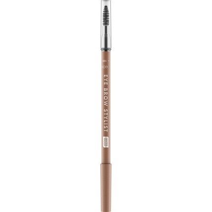 Карандаш для бровей Eye Brow Stylist № 055 коричневый, стойкий, матовый, веганский, водостойкий, без микропластика и наночастиц, 1,4 г Catrice — фото 2