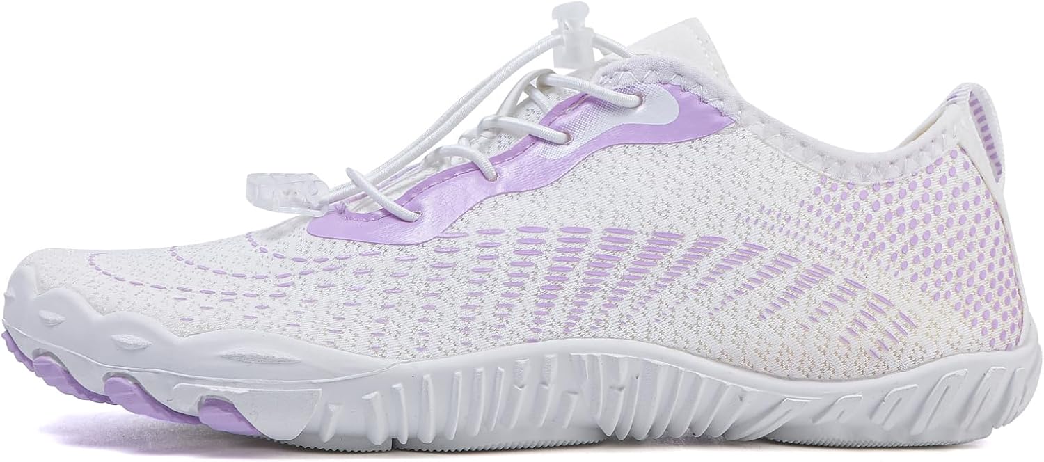 Кроссовки для ходьбы для женщин и мужчин Generic, фиолетовый — фото 2