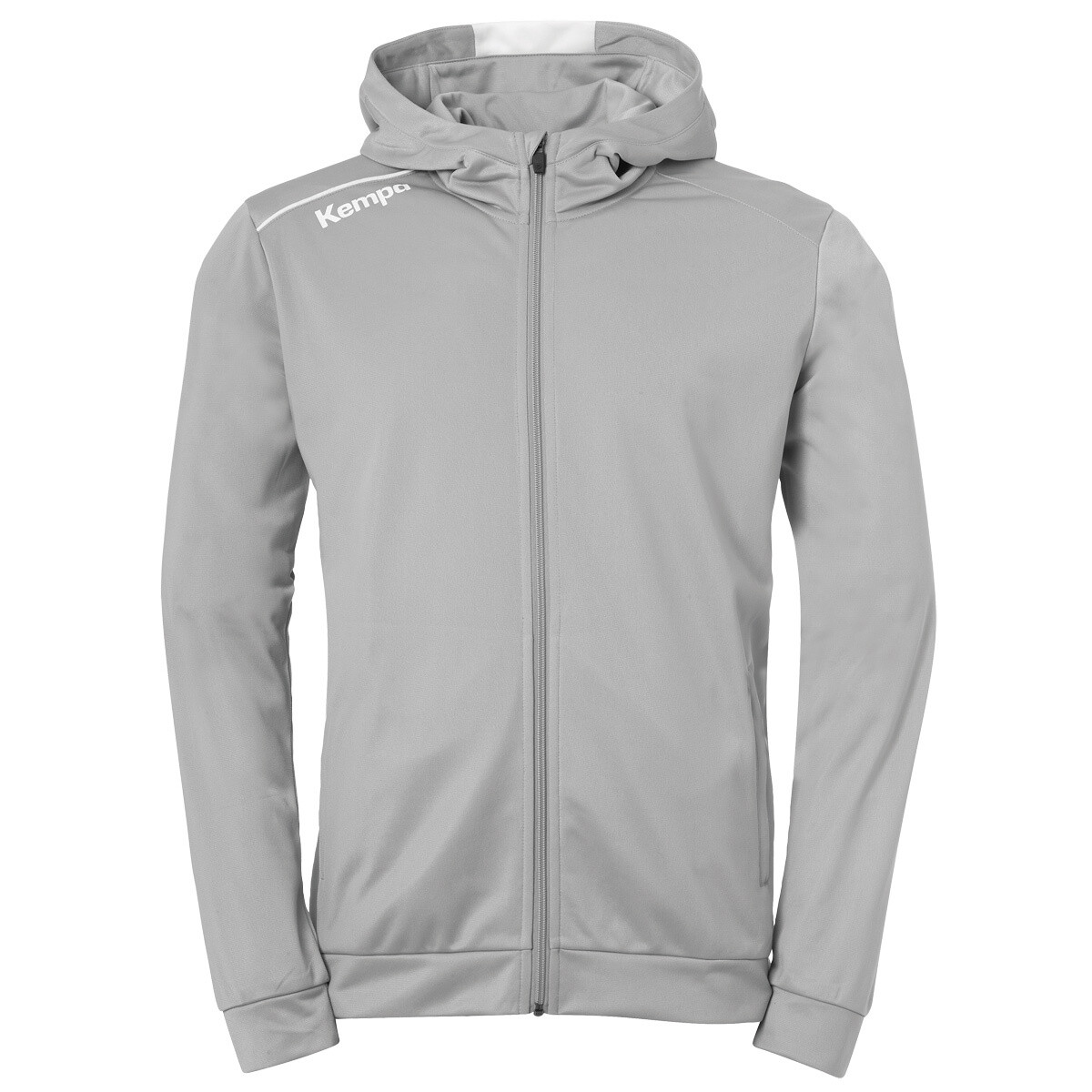 

Куртка Kempa Trainingsjacke PLAYER HOOD JACKET, цвет dark grau melange