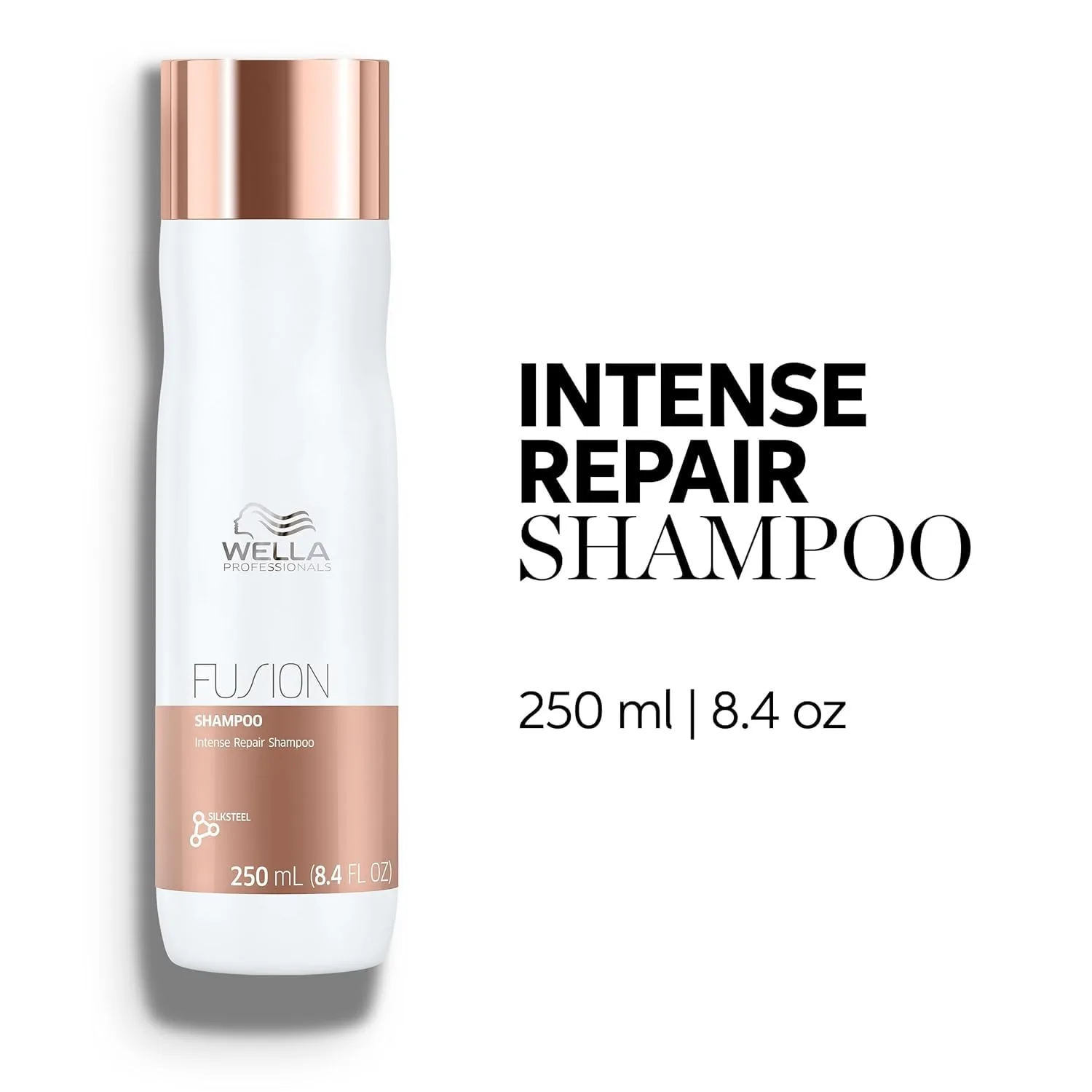 Wella Professionals Fusion Intense Repair шампунь и кондиционер для поврежденных волос и против ломкости + EIMI Thermal Image термозащитный спрей для гладкости и блеска, набор для ухода за волосами — фото 2