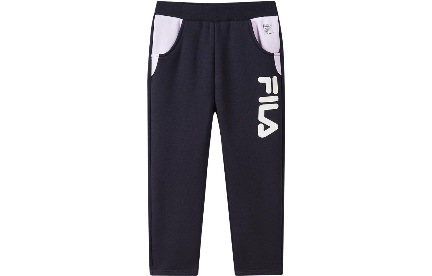 

Детские трикотажные спортивные штаны FILA, цвет Navy