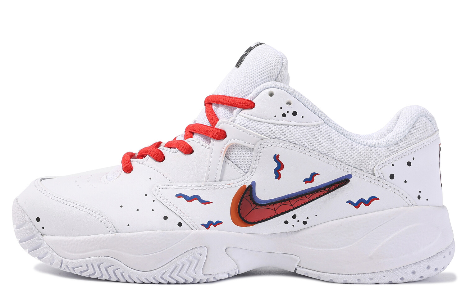 

Кроссовки Court Lite 2 Chunky женские низкие красный/белый Nike