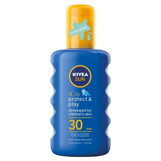 

Увлажняющий солнцезащитный спрей для детей SPF30 200мл Nivea, Sun Kids Protect & Play, Коричневый, Увлажняющий солнцезащитный спрей для детей SPF30 200мл Nivea, Sun Kids Protect & Play