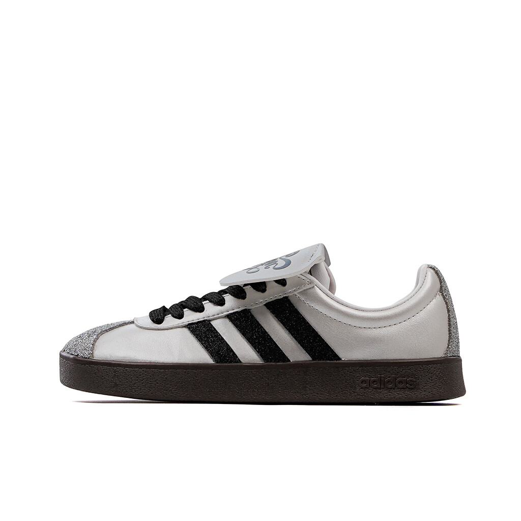 

Кроссовки adidas neo Vl Court Skateboarding Shoes Unisex Low-top Silver/Black, черный