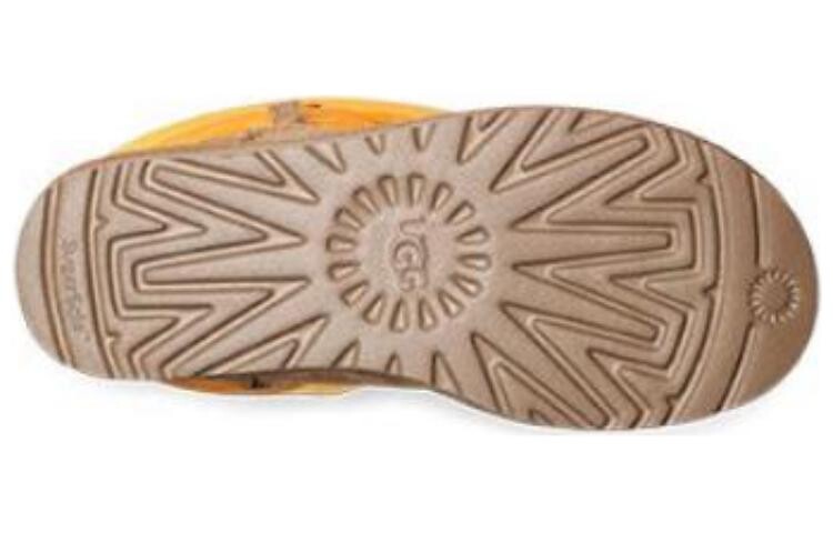 Сапоги женские каштановые многоцветные Ugg — фото 4